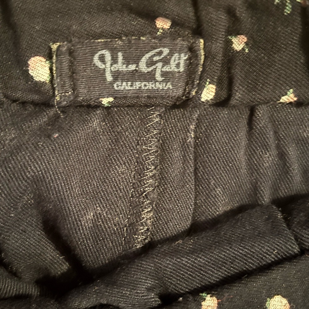 Brandy Melville Floral Navy Maxi Skirt - Picture 3 of 3